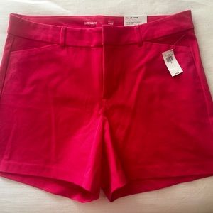 Old Navy Pixie Shorts Size 14 Hot Pink